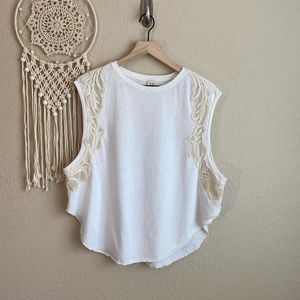 HOST PIC! FREE PEOPLE Bonsai Tee in White Small